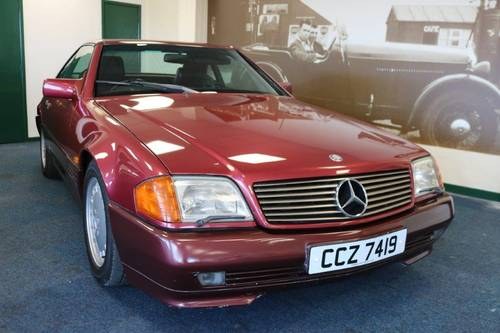 1990 Mercedes SL300 - 24 Roadster with matching hardtop SOLD