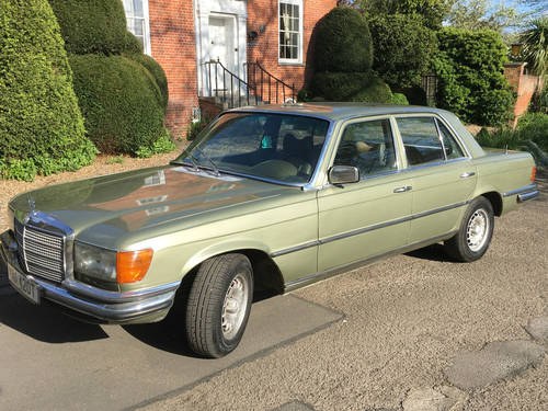 BARN FIND MERCEDES S-CLASS W116 CLASSIC FROM 1979 For Sale