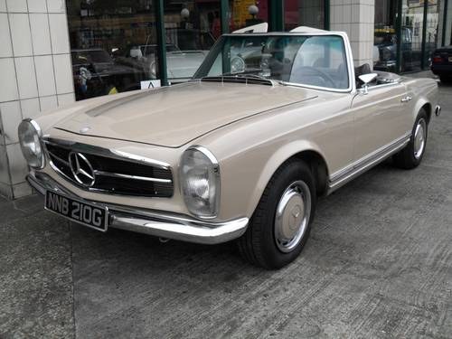 1969 Mercedes Benz 280 SL Pagoda LHD For Sale