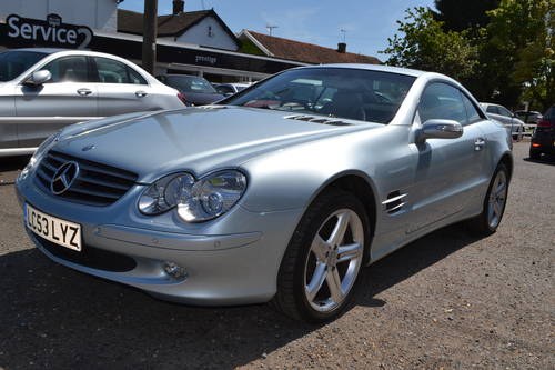 2003 Mercedes SL500 Very low mileage VERKOCHT