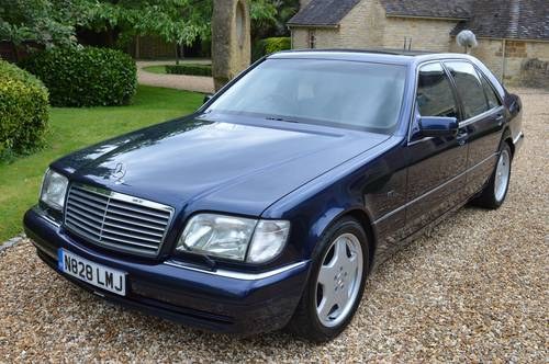 1996 S600 V12 (W140 series) 85,000 miles VERKAUFT