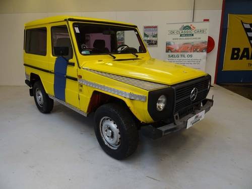 1985 Mercedes-Benz 230 G wagon only 3187 Km SOLD