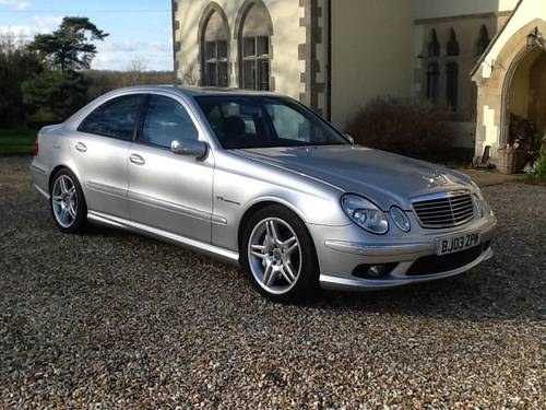 2003 Mercedes-Benz E55 AMG For Sale by Auction