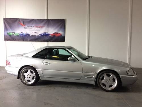 2001 Sl320 (r129) with hard and soft top In vendita