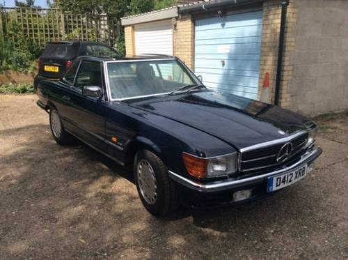 1986 Mercedes R107 500 SL At ACA 17th June  For Sale