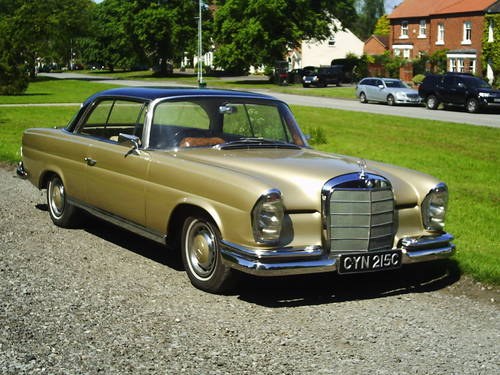 1965 mercedes 220, coupe se In vendita