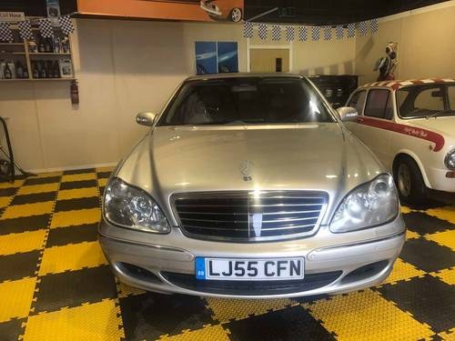 2005 MERCEDES S 500 LIMOUSINE 55 PLATE ONLY 88k MILES In vendita