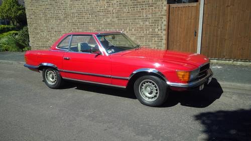 1980 Mercedes 350 SL. Rare Manual Gearbox For Sale
