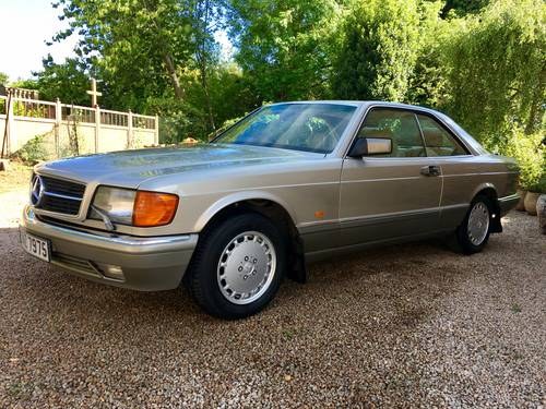 1989 Mercedes 500sec Immaculate condition. 560 500 For Sale