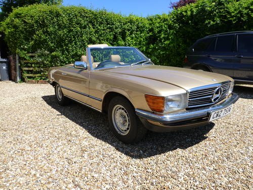 1984 Mercedes 280sl  Rare 5 speed manual 80,000 miles For Sale