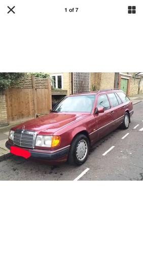 1991 W124 Mercedes estate 200TE with aircon For Sale