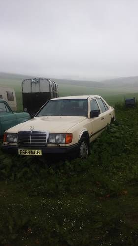 1988 Mercedes 300D project 40+ mpg For Sale