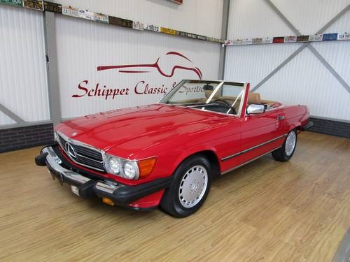 1986 Mercedes 560SL  For Sale
