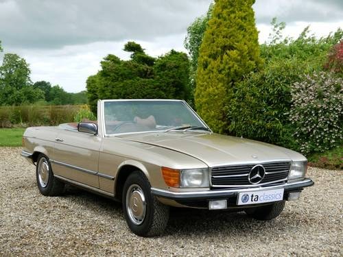 1972 Mercedes-Benz 350 SL. Only 62,000 Miles From New.  SOLD