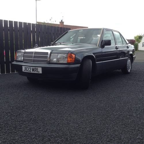 1992 Stunning Ultra low milage w201- 190e PRICE REDUCED For Sale