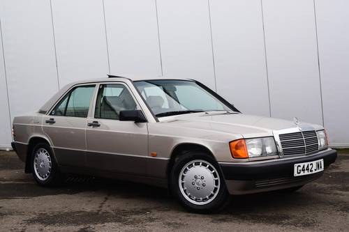 1989 MERCEDES BENZ 190E 2.0 Auto- Only 49798 Miles SOLD