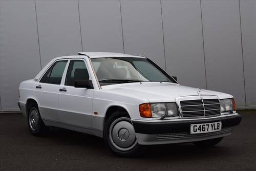 1989 MERCEDES BENZ190E 2.6 Auto-Only 64873 Miles-outstanding In vendita