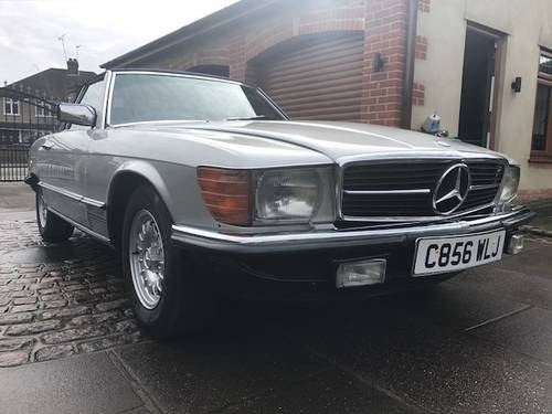 1985 Mercedes SL500 R107 Convertible for Sale For Sale
