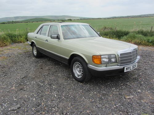 1982 Mercedes-Benz 380 SE W126 28,000miles 1 OWNER  In vendita