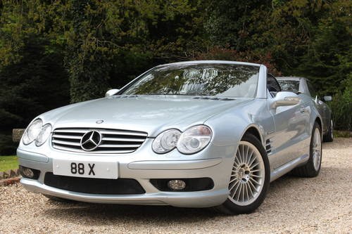 2002 MERCEDES SL55 AMG ONLY 23,000 MILES SOLD