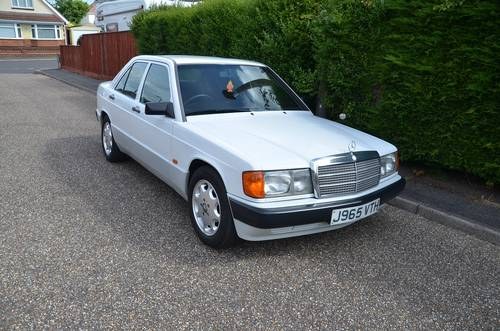 Mercedes 190E Auto 1992 - To be auctioned 28-07-17 For Sale by Auction