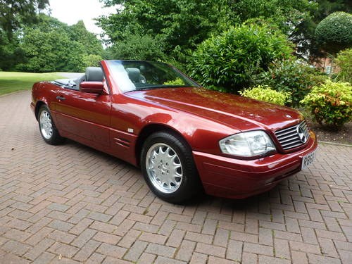 1998 Exceptional low mileage SL320 SOLD