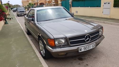 1986 Mercedes 500sec In vendita