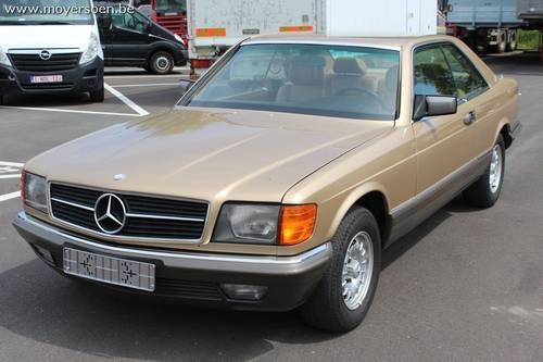1982 Mercedes 500sec For Sale by Auction