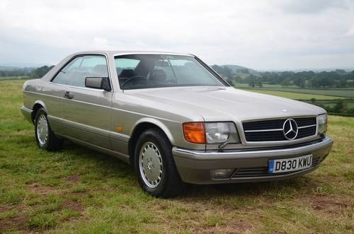 1987 Fabulous 560SEC coupe; £10k restoration by MB member For Sale