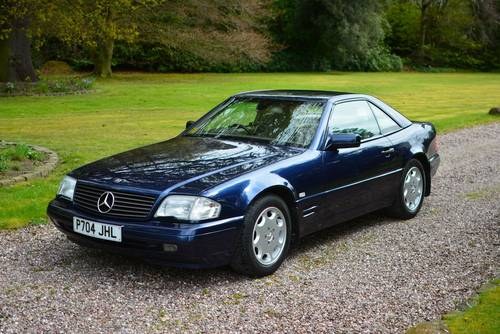 1996 Slendid low mileage Mercedes SL320 straight-6 only 62k SOLD