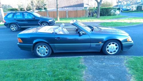 1995 Mercedes SL500 95/M A great car with History. For Sale