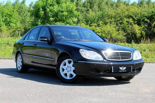 2001 Mercedes S500 1 Owner+Low Mileage+Full MB Service History For Sale