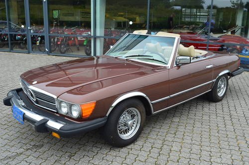 1978 Mercedes 450 SL 4,5 Cabriolet Aut. VENDIDO