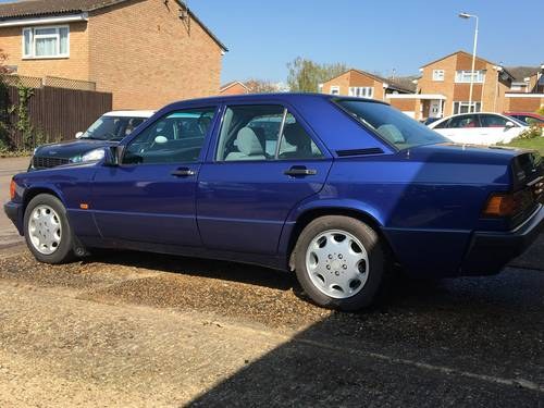 1993 Mercedes 190e 2.0ltr LE SOLD SUBJET TO INSPECTION SOLD