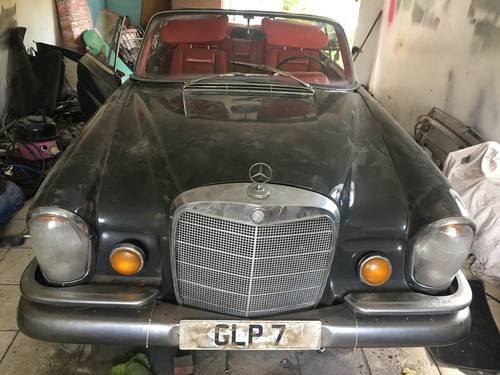 1965 Old Classic Mercedes convertible from the 60's For Sale