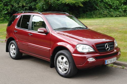 LHD. Left Hand Drive. Mercedes ML 270 CDi. Low Miles. FSH. SOLD