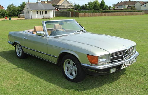 Mercedes 380SL (R107) convertible. 1984 For Sale