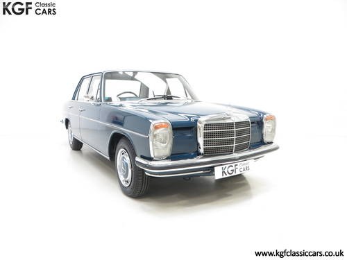 1973 Mercedes-Benz 250 (W114) with just 6,212 Miles & Two Owners SOLD