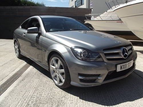 2011 MERCEDES C220 CDi BLUEEF-CY AMG SPORTS COUPE AUTO SOLD