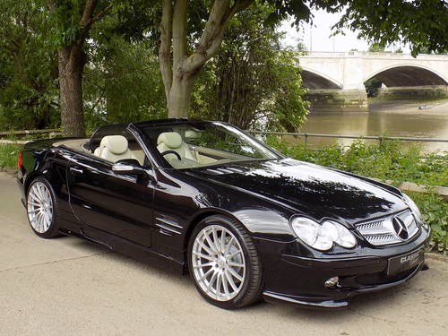 2003 MERCEDES SL500 AUTOMATIC with CRS Body Styling Kit SOLD