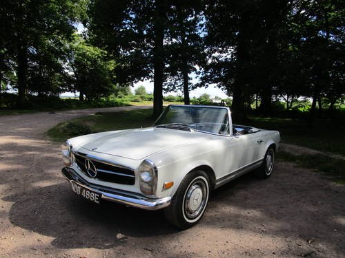 1969 Mercedes 280sl Pagoda W113 2 Tops LHD In vendita