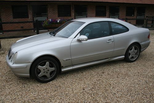 2000 RARE CLK 55AMG COUPE SERVICE HISTORY MOT GREATINVESTMENT  In vendita
