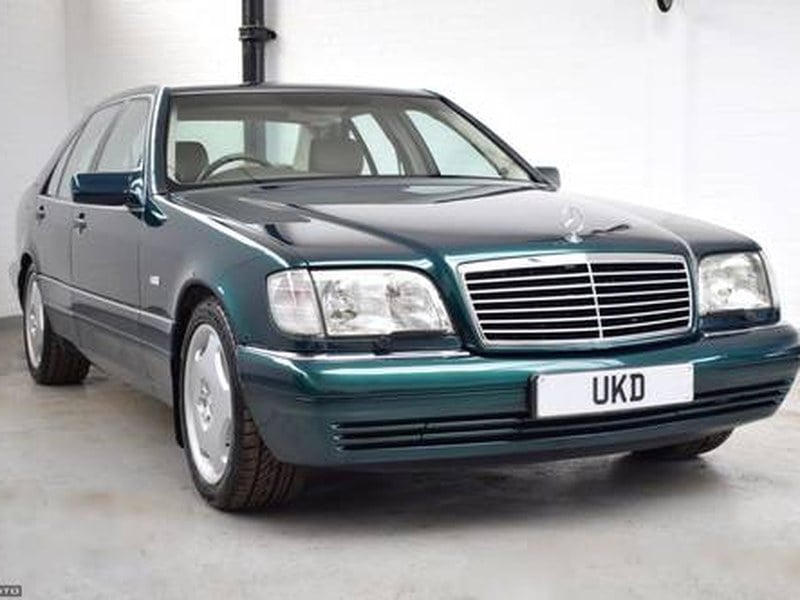 Mercedes S Class S280 Auto 1995 2.8 Green 4dr Saloon