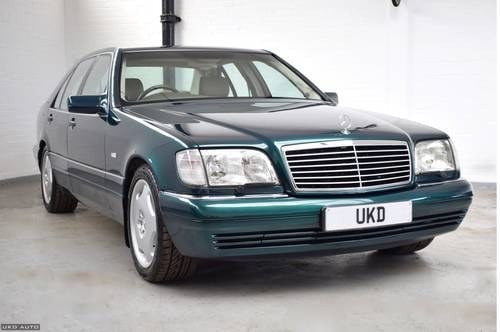 Mercedes S Class S280 Auto 1995 2.8 Green 4dr Saloon  SOLD