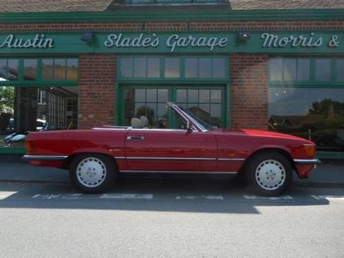 1986 Mercedes SL 420 Automatic  SOLD