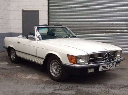 1981 Mercedes 280SL (R107) with big history SOLD