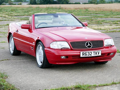 1997 Mercedes R129 SL500 - 20k Miles - FMBSH - Exceptional For Sale