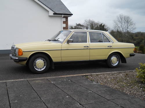 1977 Mercedes W123 For Sale