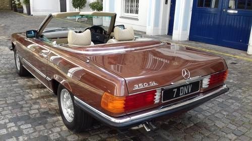 1978 STUNNING ORIGINAL 350SL WITH ONLY 34000 MILES For Sale