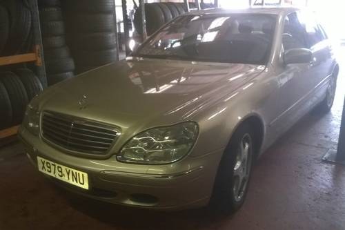 2001 Stunning low miles s500 auto saloon For Sale